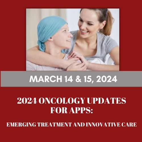 2024 Oncology Updates for Advanced Practice Providers Banner